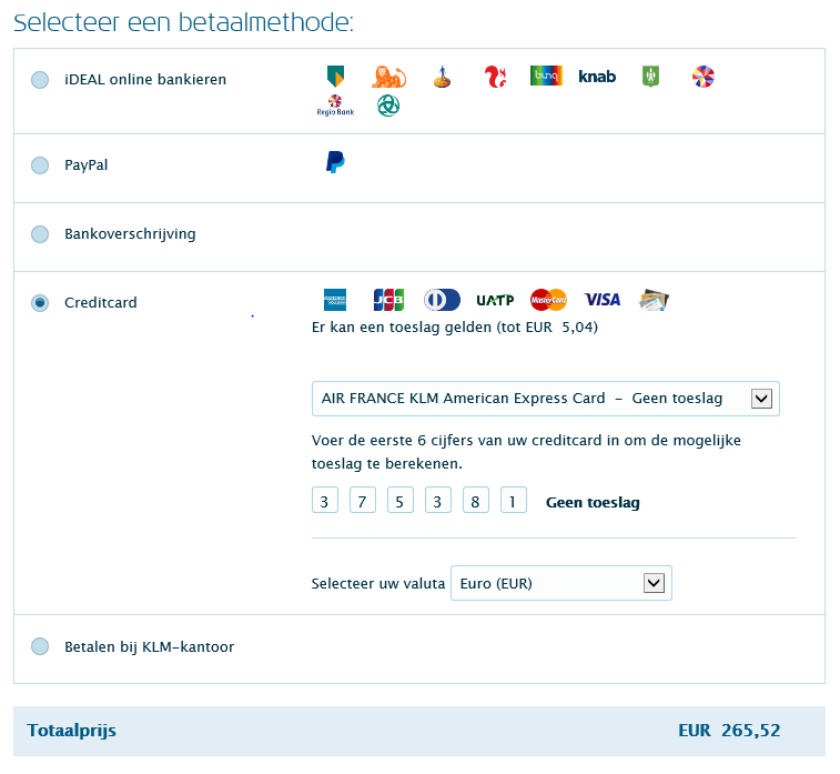 KLM Tickets in Termijnen Betalen met Fly Now Pay Later