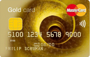 Gold card Mastercard aanvragen