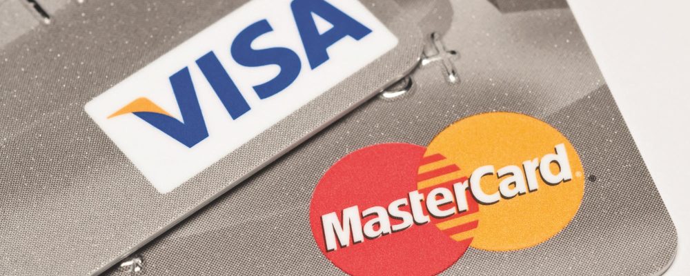 visa of mastercard boete